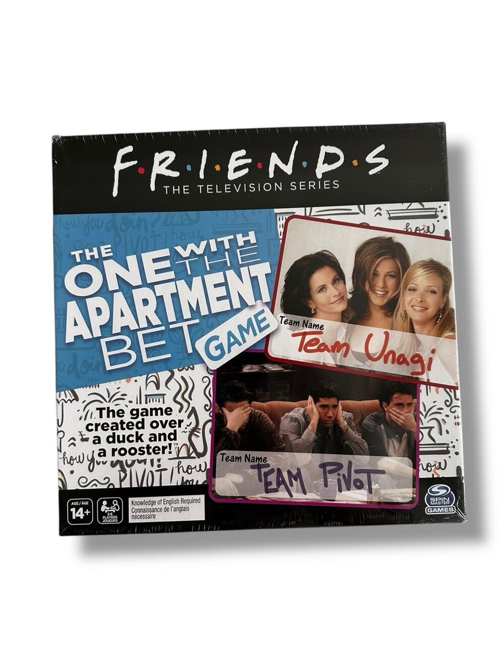 Friends TV Series Board Game Apartment Bet Sealed New